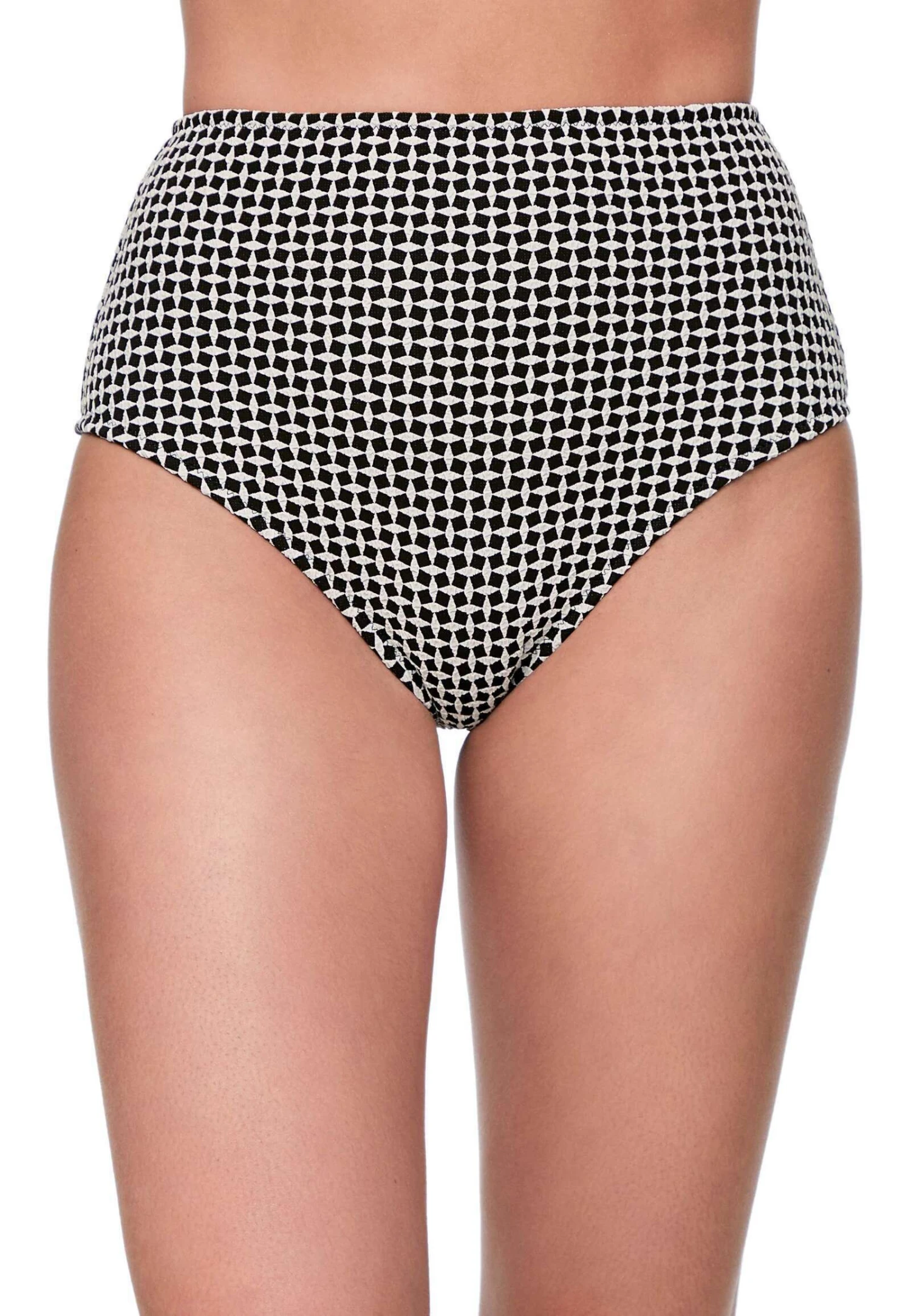 Oysho Ditsy Geometric High Waisted - Bas De Bikini - Black 7 Oysho Ditsy Geometric High Waisted - Bas De Bikini - Black – Image 5