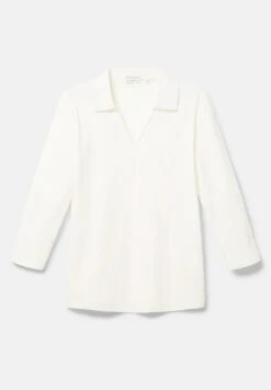 Tom Tailor 3/4 Mit Kragen - Polo - Whisper White 10 Tom Tailor 3/4 Mit Kragen - Polo - Whisper White -ESPRIT Soldes c3a3dc04092b412bac29657e90293ef8