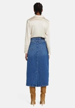 7 For All Mankind Classic - Jupe Trapèze - Dark Blue 10 7 For All Mankind Classic - Jupe Trapèze - Dark Blue -ESPRIT Soldes c6b85335d838435082fd77d2a14be5f7