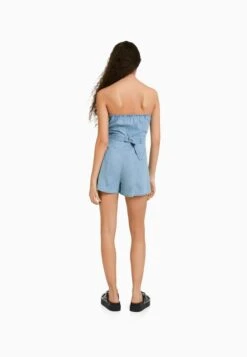 BERSHKA Combinaison - Light Blue Denim 10 BERSHKA Combinaison - Light Blue Denim -ESPRIT Soldes c7a2fb63091b4bf4ac3fb062313f4573