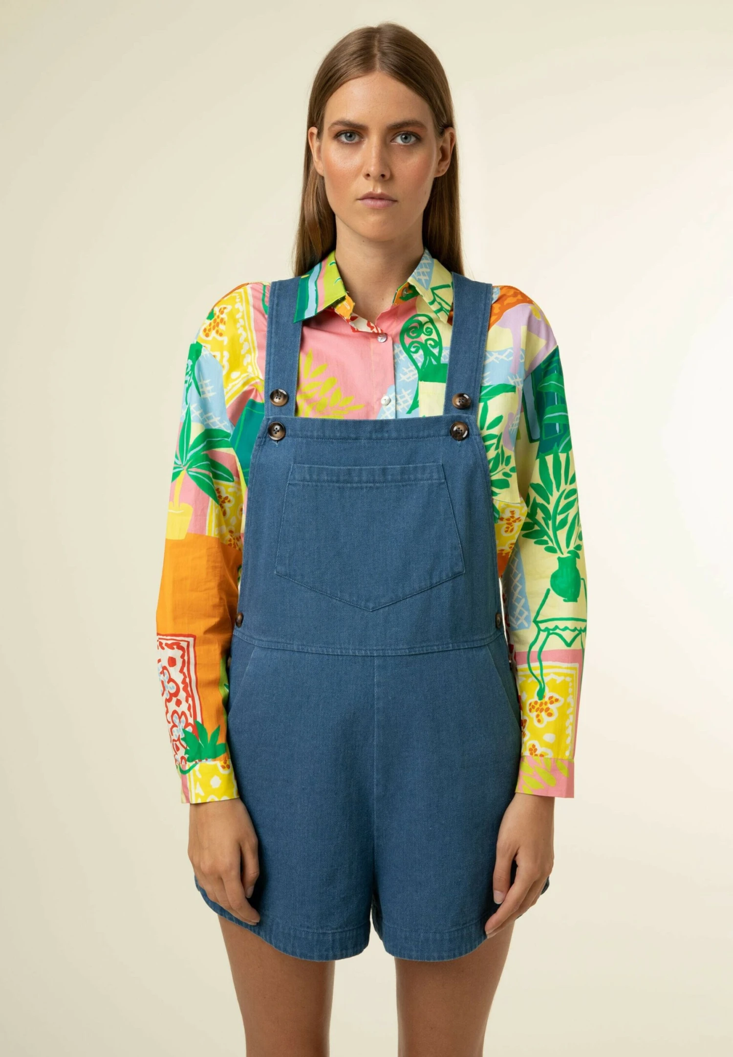 FRNCH Joanne - Salopette - Bleu Jean 3 FRNCH Joanne - Salopette - Bleu Jean