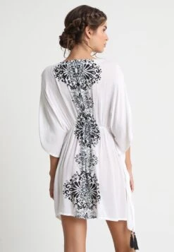 Buffalo Tunic - Accessoire De Plage - Weiß/Schwarz -ESPRIT Soldes c8e35a370f824774878f4eab702abaee