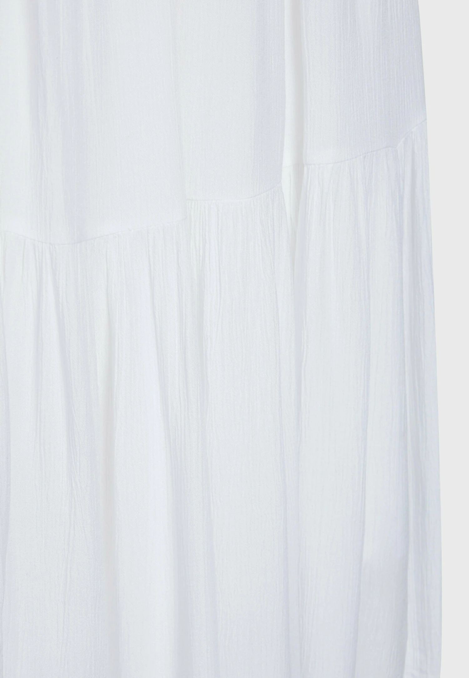 Stradivarius Peasant - Jupe Longue - White 8 Stradivarius Peasant - Jupe Longue - White – Image 6