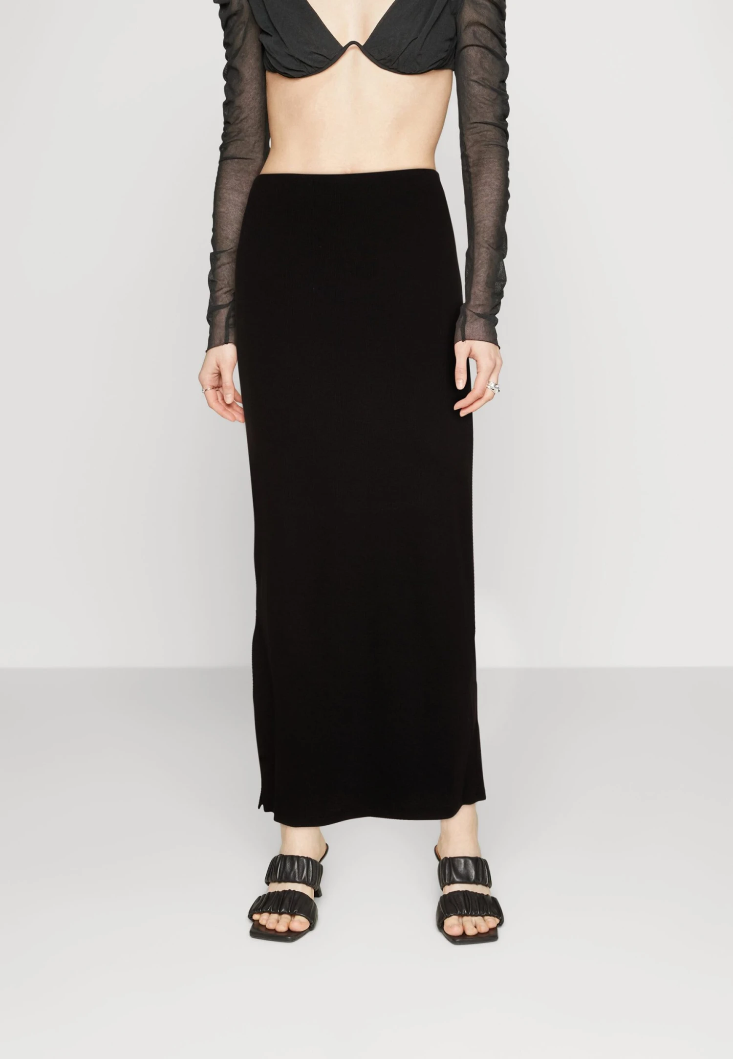 Noisy May Nmmaya Ankle Length Skirt - Jupe Crayon - Black 3 Noisy May Nmmaya Ankle Length Skirt - Jupe Crayon - Black