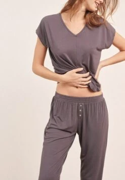 ETAM Haut De Pyjama - Anthracite -ESPRIT Soldes d2a6b889c3414233864bef3aa6e19fe3