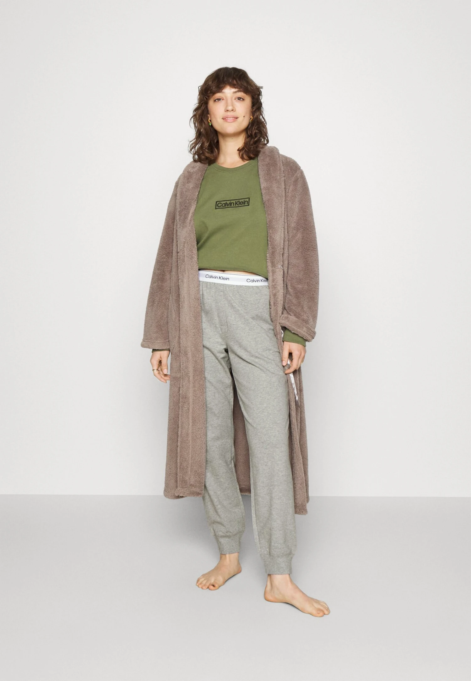 CALVIN KLEIN UNDERWEAR Jogger - Bas De Pyjama - Grey Heather 4 CALVIN KLEIN UNDERWEAR Jogger - Bas De Pyjama - Grey Heather – Image 2