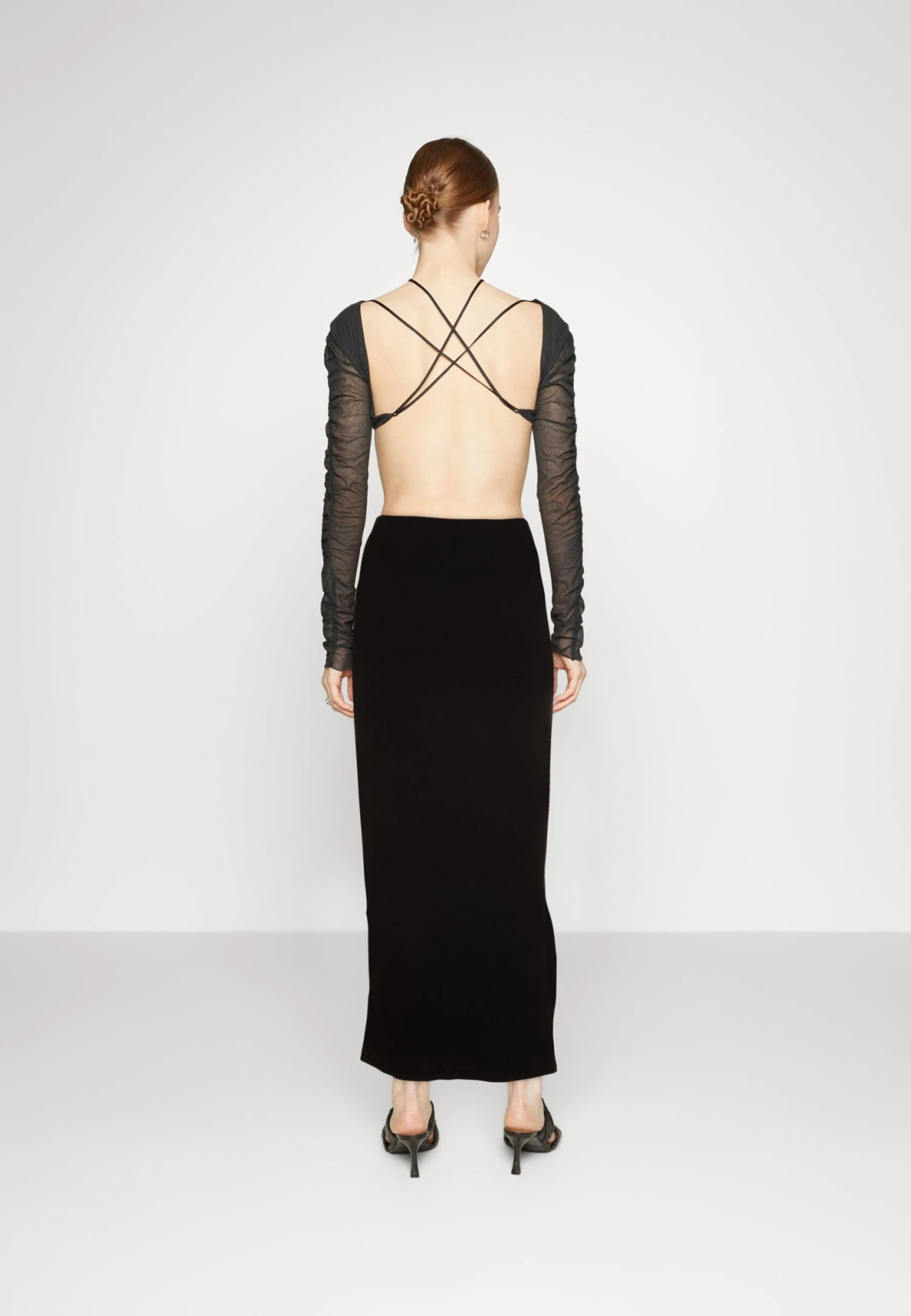 Noisy May Nmmaya Ankle Length Skirt - Jupe Crayon - Black 5 Noisy May Nmmaya Ankle Length Skirt - Jupe Crayon - Black – Image 3