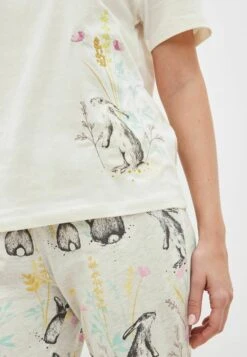 Next Set Standard - Pyjama - Ecru Cream Bunny -ESPRIT Soldes dafa9b4cfc7d430496e808fd5b7fd089