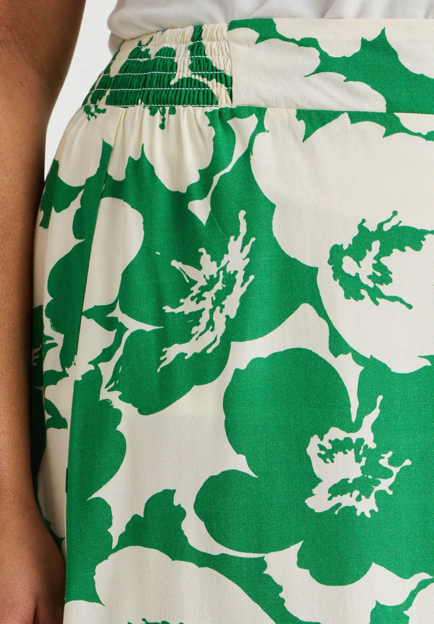 WE FASHION Curve - Jupe Longue - White 6 WE FASHION Curve - Jupe Longue - White – Image 4