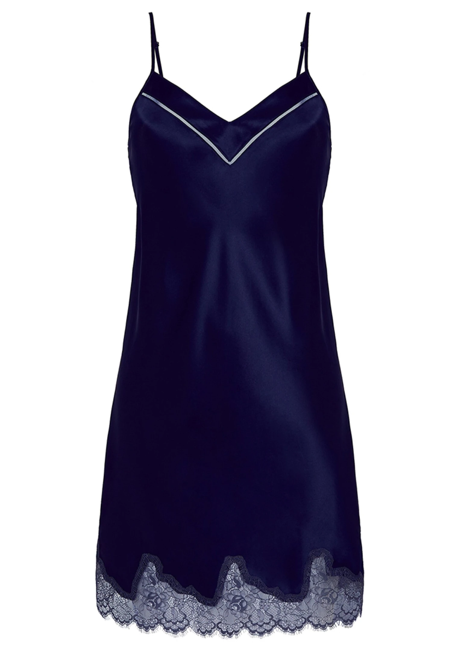 Simone Perele Nocturne - Chemise De Nuit / Nuisette - Midnight 6 Simone Perele Nocturne - Chemise De Nuit / Nuisette - Midnight – Image 4