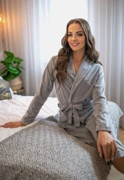 Peignoir - Grey 11 Peignoir - Grey -ESPRIT Soldes e4585e8704754899852f3f87ddbad064