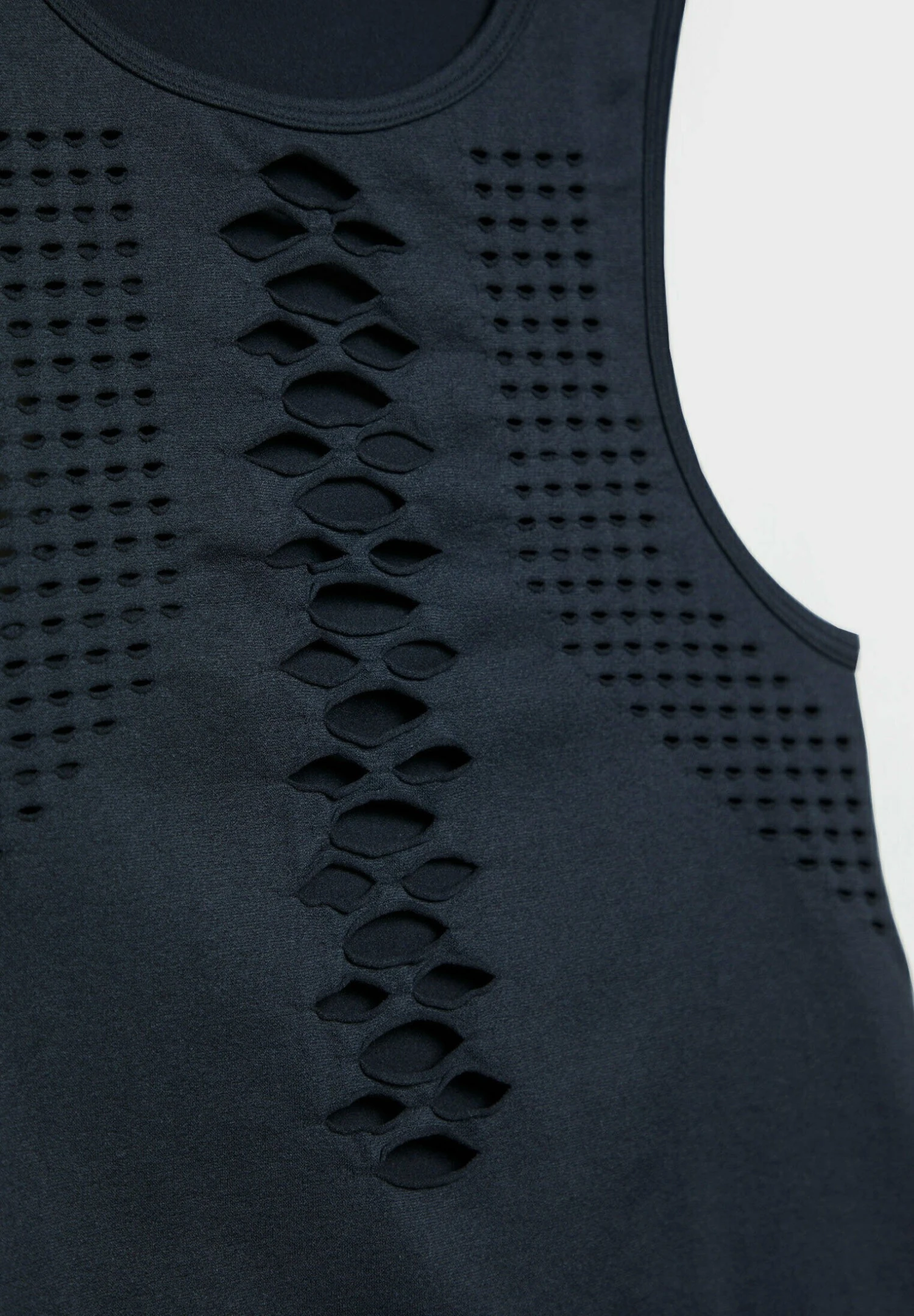 Stradivarius Perforated - Haut De Bikini - Dark Grey 9 Stradivarius Perforated - Haut De Bikini - Dark Grey – Image 7