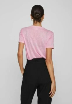 Vila Mit V-Ausschnitt Kurzärmeliges - T-Shirt Basique - Begonia Pink -ESPRIT Soldes f31893f564df4f6bbeac21af4d242367