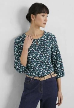 Merrysole - T-Shirt À Manches Longues - Hellebore Collage Studio Green