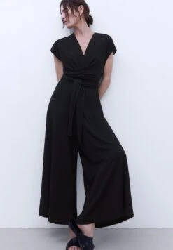 ADOLFO DOMINGUEZ V-Neckline Long - Combinaison - Black -ESPRIT Soldes f94429188be94f808c24c73db815ef40